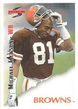 Michael Jackson Cleveland Browns 1995 Score NFL #175